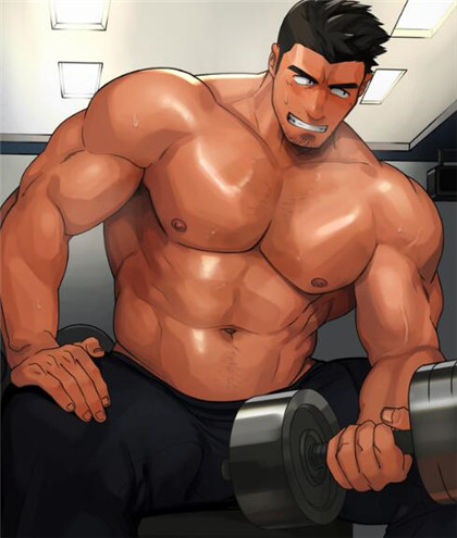 BL大叔筋肉CG [タルトル]6部壮熊漫画CG本子