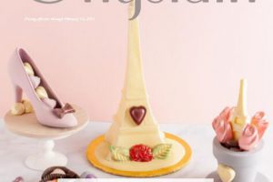 Ghyslain Valentine 情人节巧克力装饰艺术