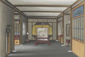 Les Rues de Pékin 古代中国建筑风景彩绘图册 工具与样式PDF