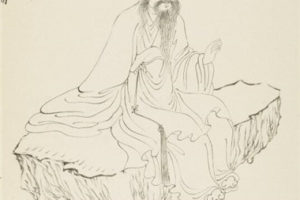 中国建筑.民俗历史.神话人物.白描图.1863年