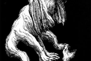 Grimoire Volume 3黑白幻想恐怖数字艺术