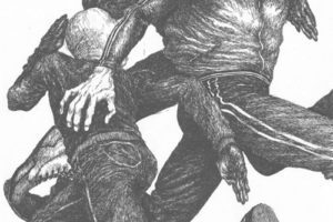 Grimoire Volume5黑白恐怖幻想艺术画集