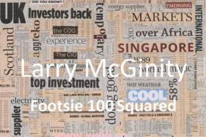 当代大师Larry McGinity ‘Footsie 100 Squared’