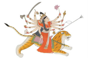 印度古经典女神颂画册A Picture Book of Devi Mahatmya