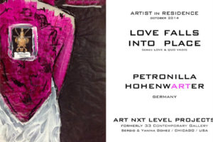 女艺术家Petronilla Hohenw抽象艺术展LOVE & QUO VADIS