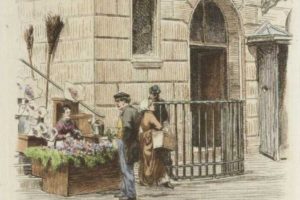 手绘巴黎的林荫大道装饰艺术画集 绝版欧洲复古城市建筑风景水彩装饰插画高清大图