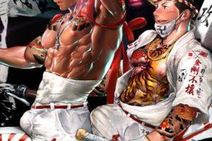 强推! PixivFANBOX [AJ大大CG作品集 超香艳BL筋肉CG图集 含GIF动图