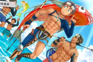 多作者的 gyee盖伊传说CG图(内有普里亚普斯呦)