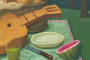 Fernando Botero费尔南多·博特罗的当代静物油画作品集