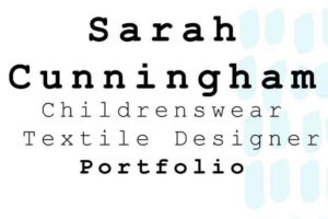 Sarah Cunningham儿童纺织面料设计作品集